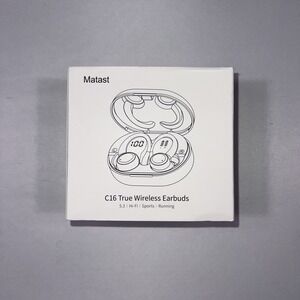 Matast C16 True‎ Wireless Earbuds Bluetooth Headphones (S3)